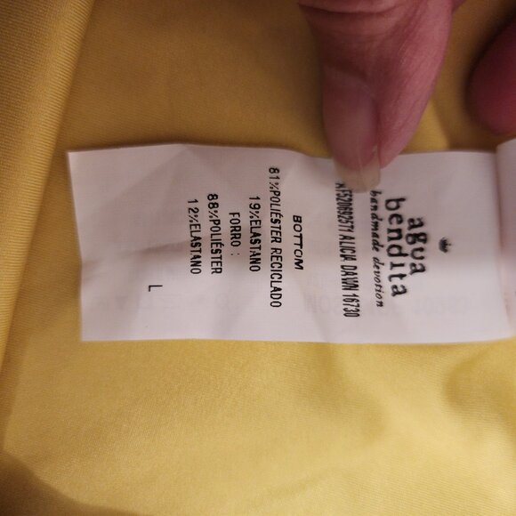 Agua Bendita Thyra-Alicia Bikini NWOT Floral Large - Picture 7 of 8